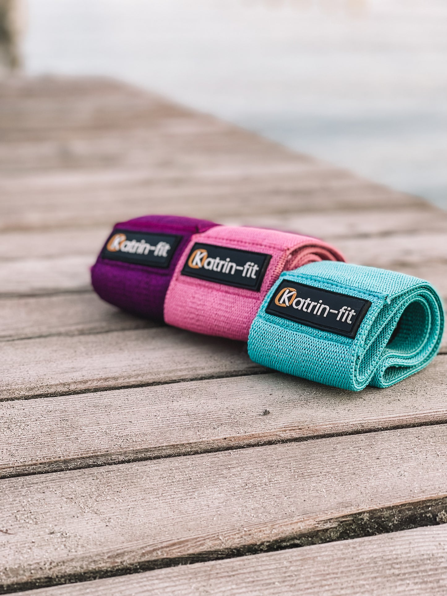 Fitnessbänder - Widerstandsbänder - Komplettes Set mit 3 Größen